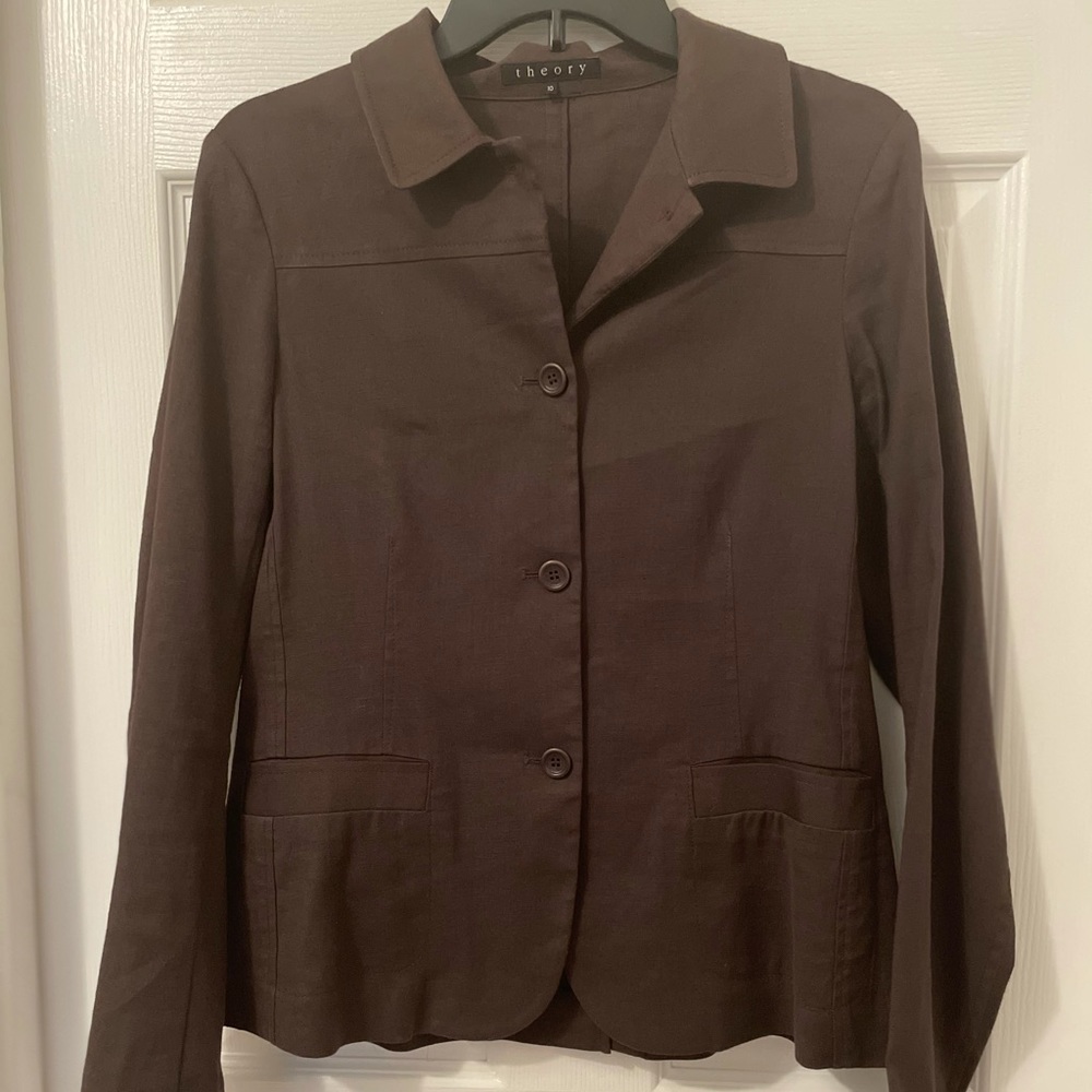 Theory Linen Blazer
